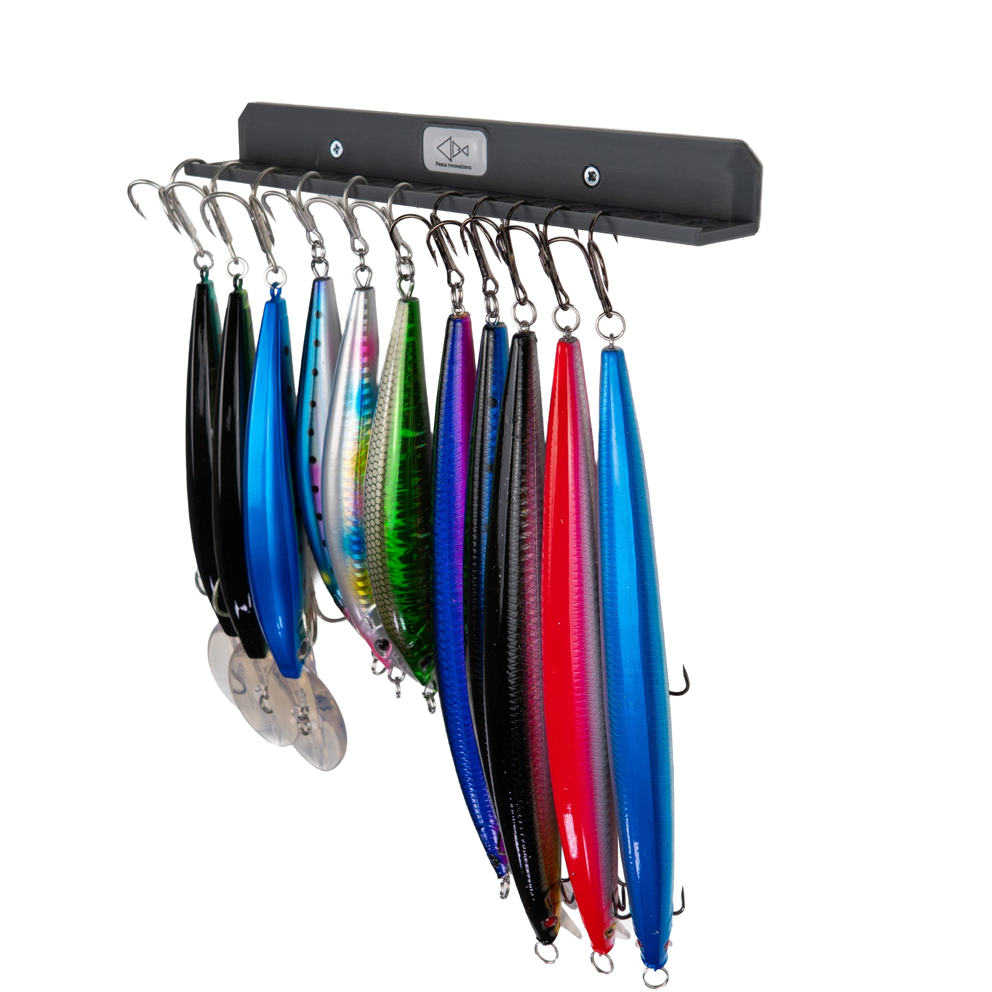 fish lure stand Fishing Holder | 31-Hook Wall & Boat Mount Zebco 33 Triggerspin Zebco See installation instructions on Weight:15 lbs cup holder