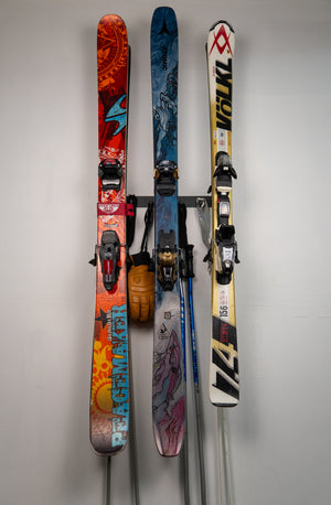 toe binding mount fits almost any kind of ski binding securely