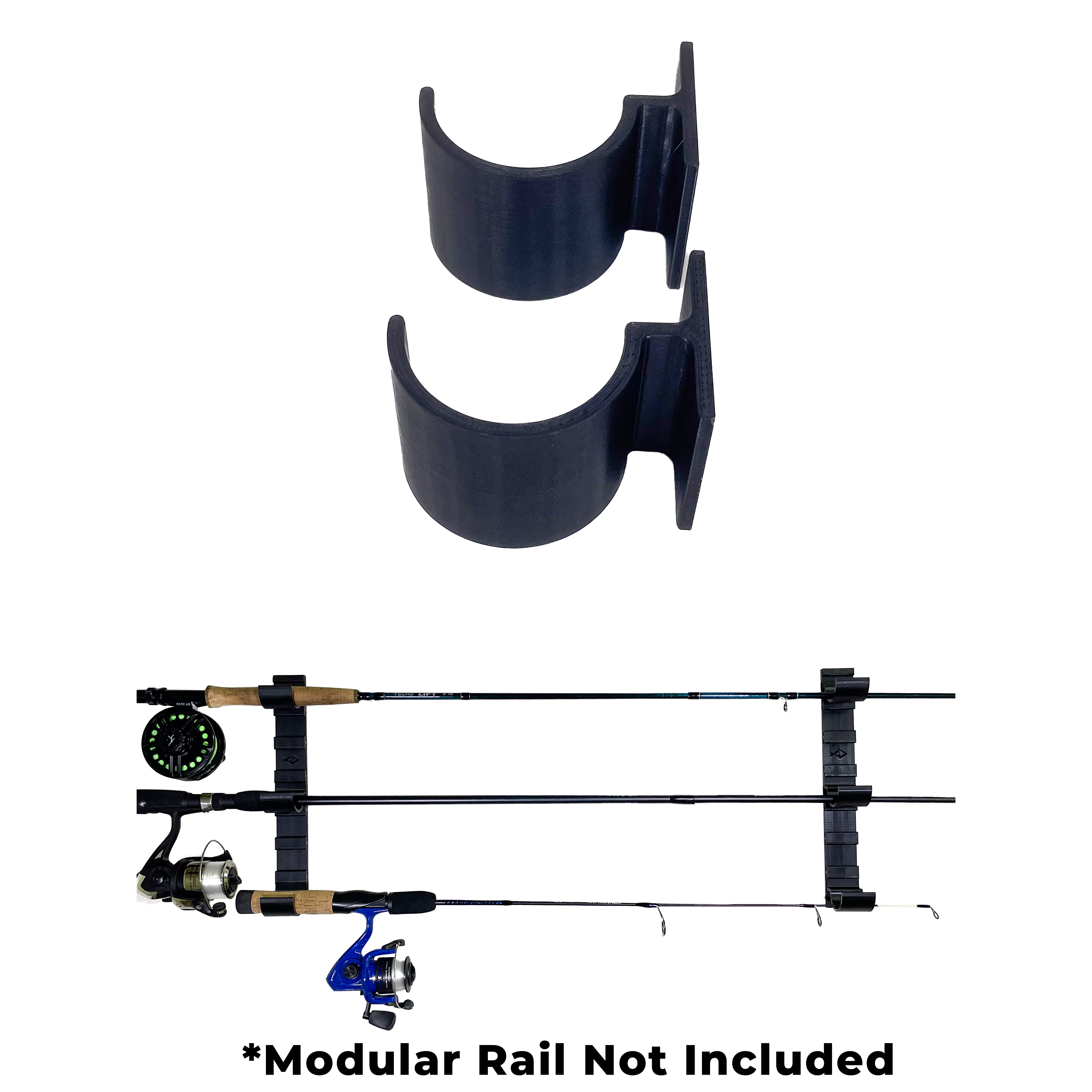fishing rod holder rail 2 Pack with Track Mount Universal T-Shaped Screw Mounted on for Kayak, Canoe, Fishing Boat (2Pack Extender Rod Holder) : Sports & Outdoors Ideally suited for spinning reels and bait casting reels Amarine Made Boat 4pcs Fishing