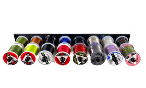 The Fly Tying Thread Holder for your Wall by Pesca Innovations is perfect for storing fly tying thread spools on any wall.