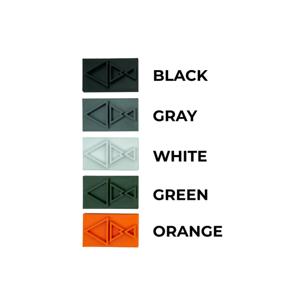 Pesca Innovations offers multiple different colors for all of their products. Colors: Black, Gray, White, Green, Orange