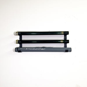 The Pesca Innovations Modular Rails can fit between three and four Rod Tube Holder Attachments depending on diameter size.