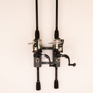 The Vertical Fishing Rod Holder: Double by Pesca Innovations is easy to install and use.