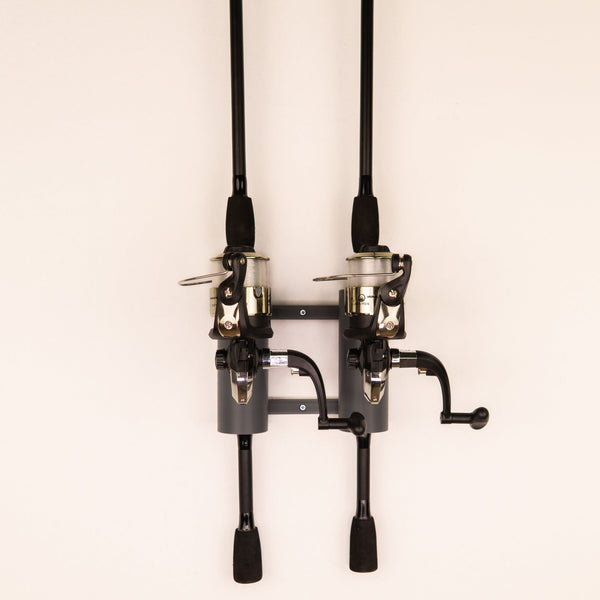 The Vertical Fishing Rod Holder: Double by Pesca Innovations is easy to install and use.