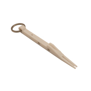 Nail knot tool by Pesca Innovations in white on a white background.