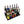 Fly Tying Thread Holder Desk version large by Pesca Innovations with fly tying thread spools on holder with a white background.