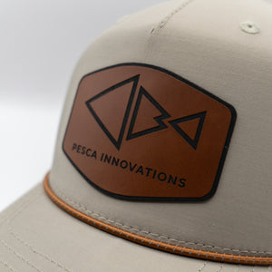 leather patch hat