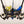 Fishing rod holder with multiple fishing rods and accessories on a white background