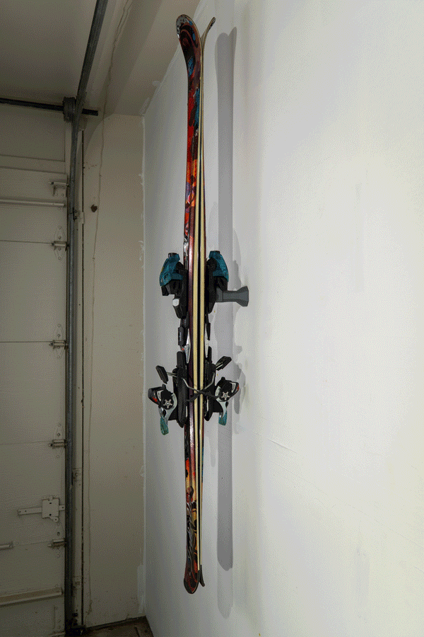 Vertical Ski Hanger