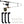 Double wall fishing rod holder and reel set with wall hooks and installation hardware on a white background