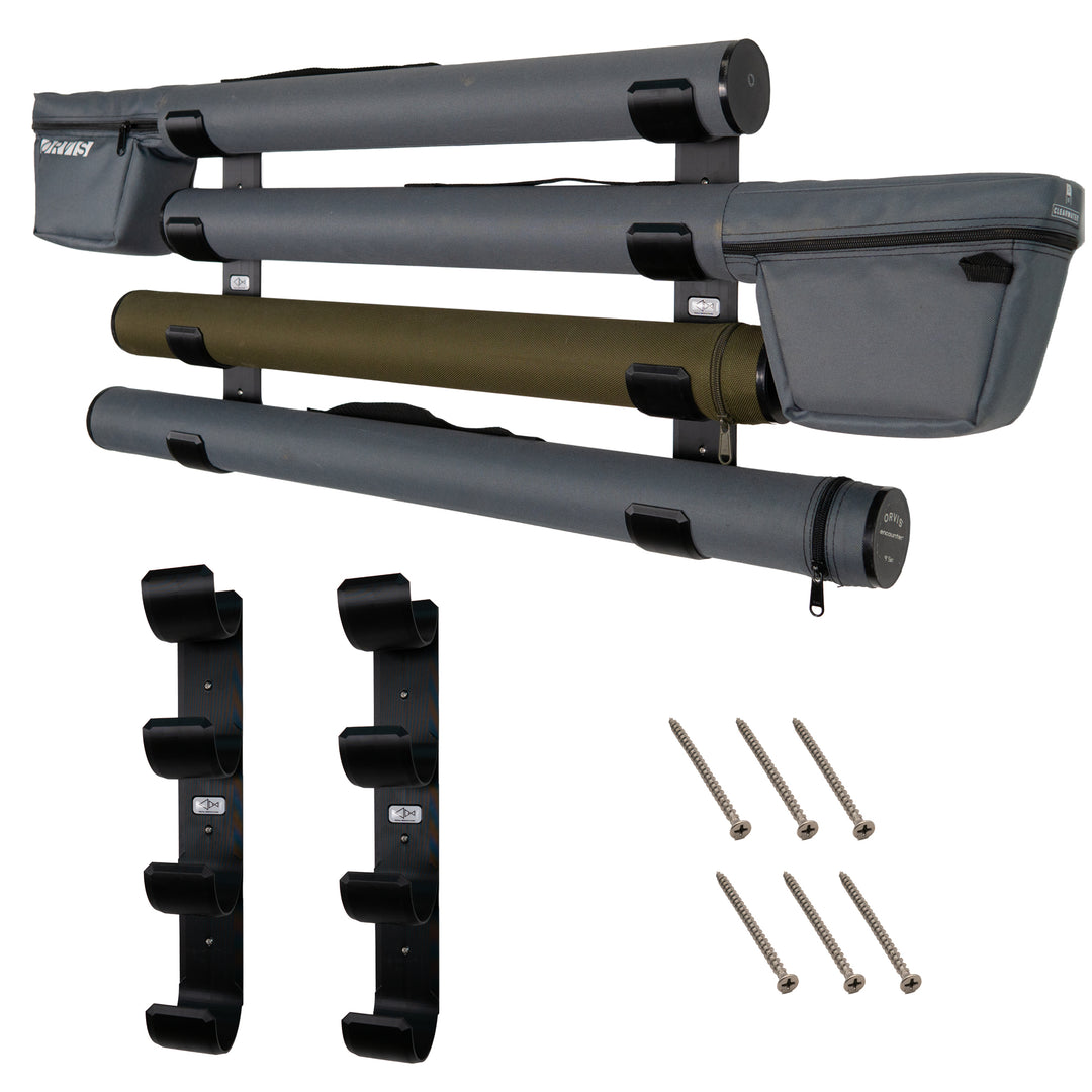 Fly Rod Tube Racks – Wall & Ceiling Mounts | Pesca