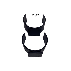 2.5" bottle holders on white background