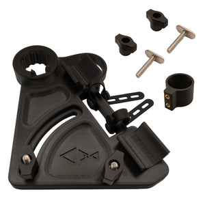 Kayak Stakeout Pole Holder in the black color option