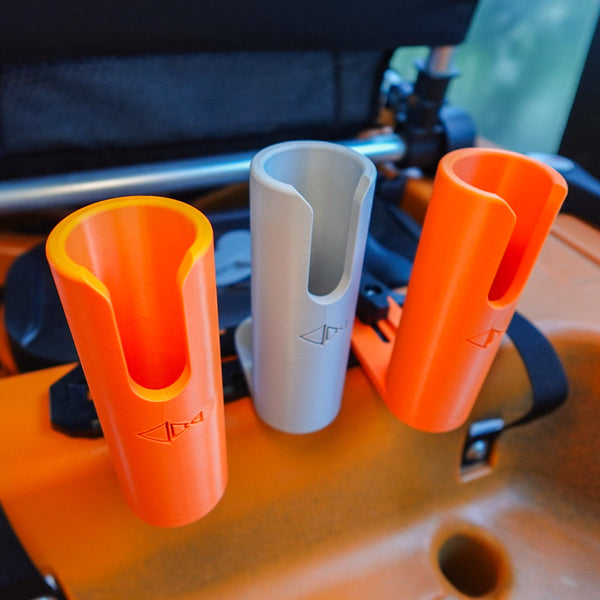 The Kayak Fishing Rod Holder by Pesca Innovations is available in multiple color options. 