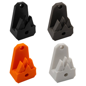 Pesca Innovations Mountain Ski Holder color options: Black, Gray, Orange and White