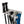 White ski pole holder by Pesca Innovations with ski poles hanging by the straps and by the handle.