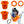 Water Bottle Holder Raft Mount by Pesca Innovations main image showing what is included on a white background. 