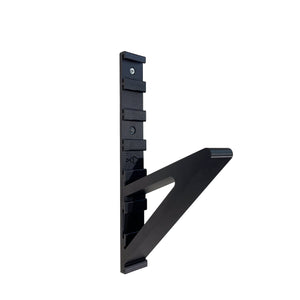 The Ski Holder Attachment is easy to install. Simply slide the attachment into the Pesca Innovations Modular Rails. 