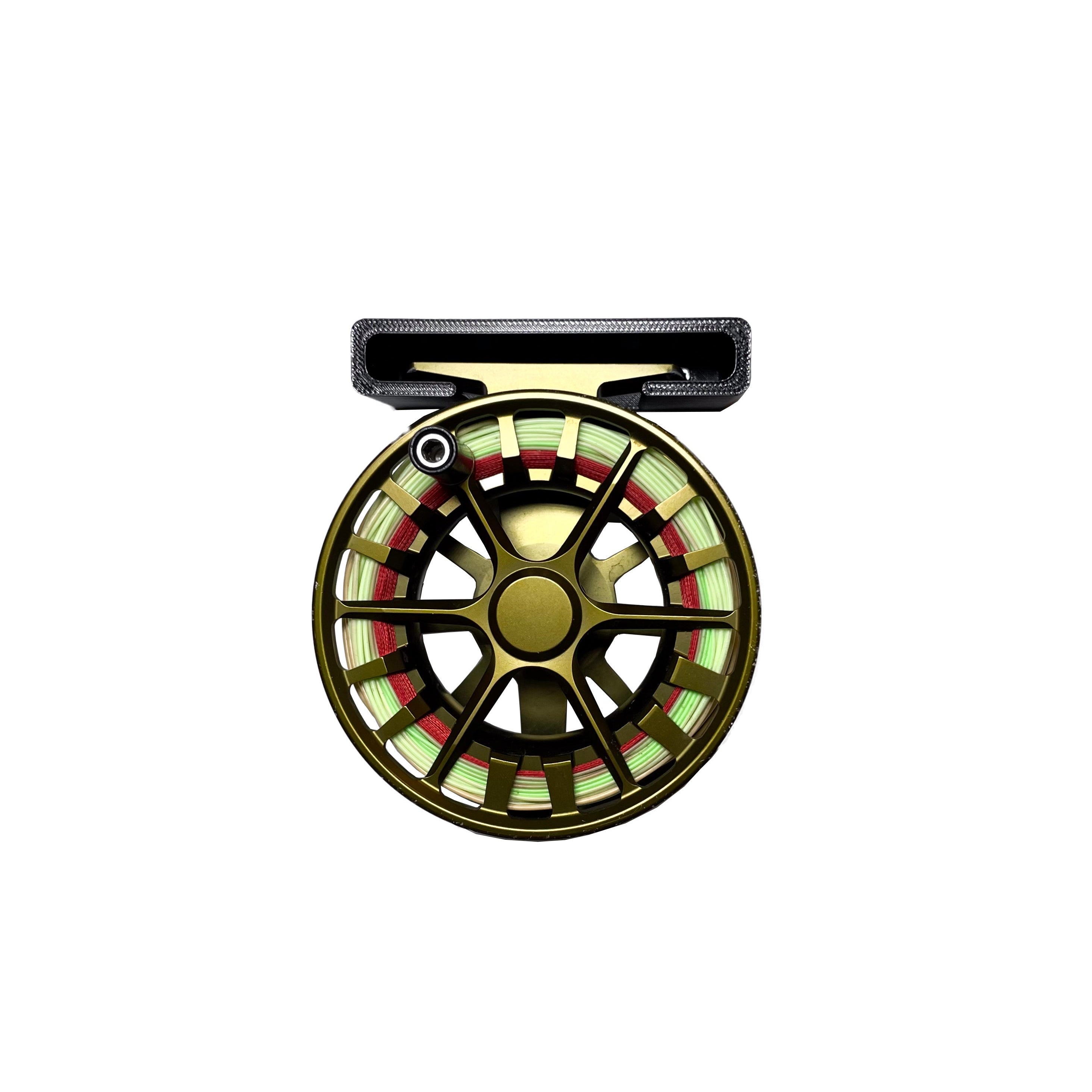 are fishing reels universal Universal Fishing Reel Holder Black
