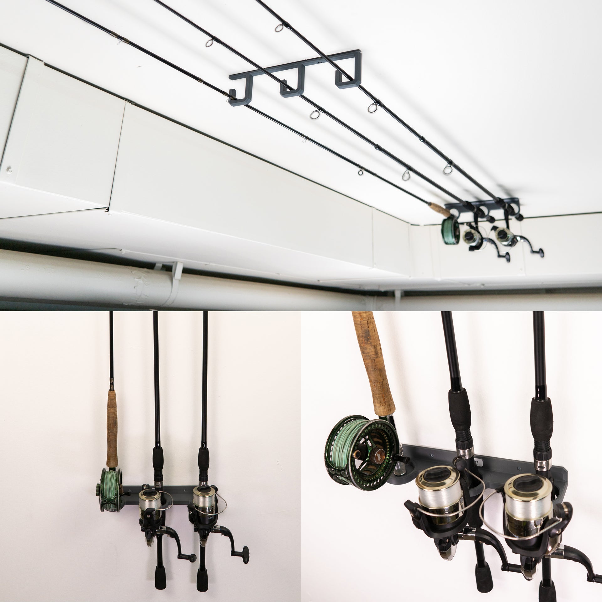 Multi Mount Fishing Rod Holder | Triple
