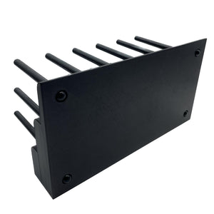 The Fly Tying Thread Holder for your Desk by Pesca Innovations includes anti-slip and scratch rubber feet.