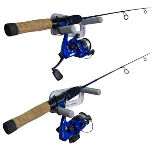 The Ice Fishing Rod Holder by Pesca Innovations is easy to use. 