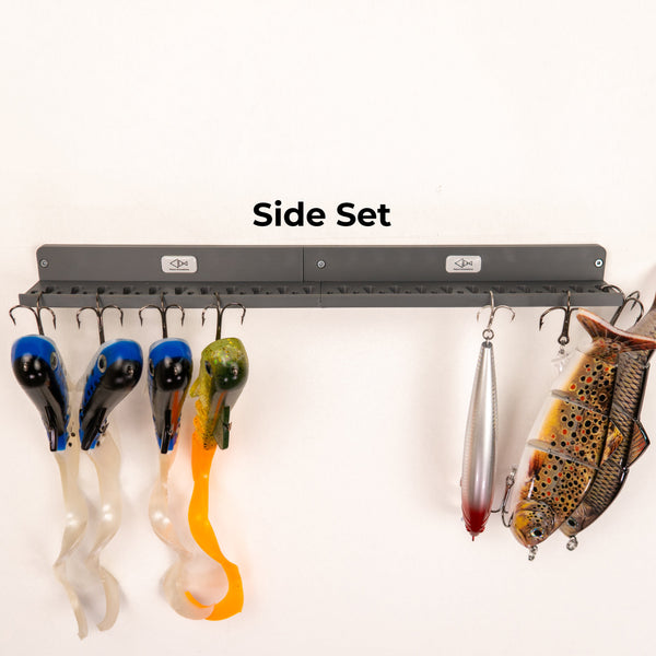 The Magnum Fishing Lure Holder by Pesca Innovations is easy to install and includes all hardware.