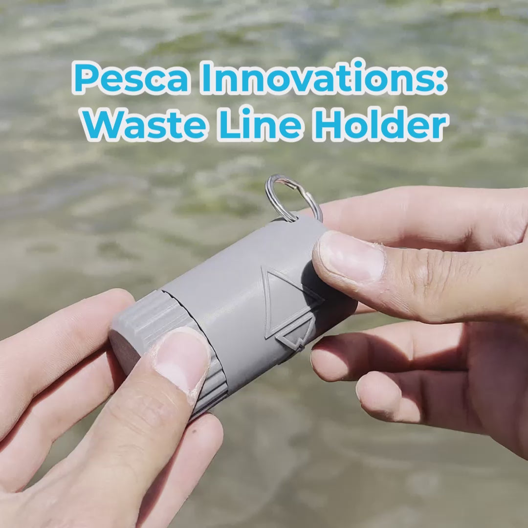 About the waste fishing line holder by Pesca Innovations video.
