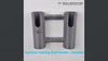 About the vertical fishing rod holder double