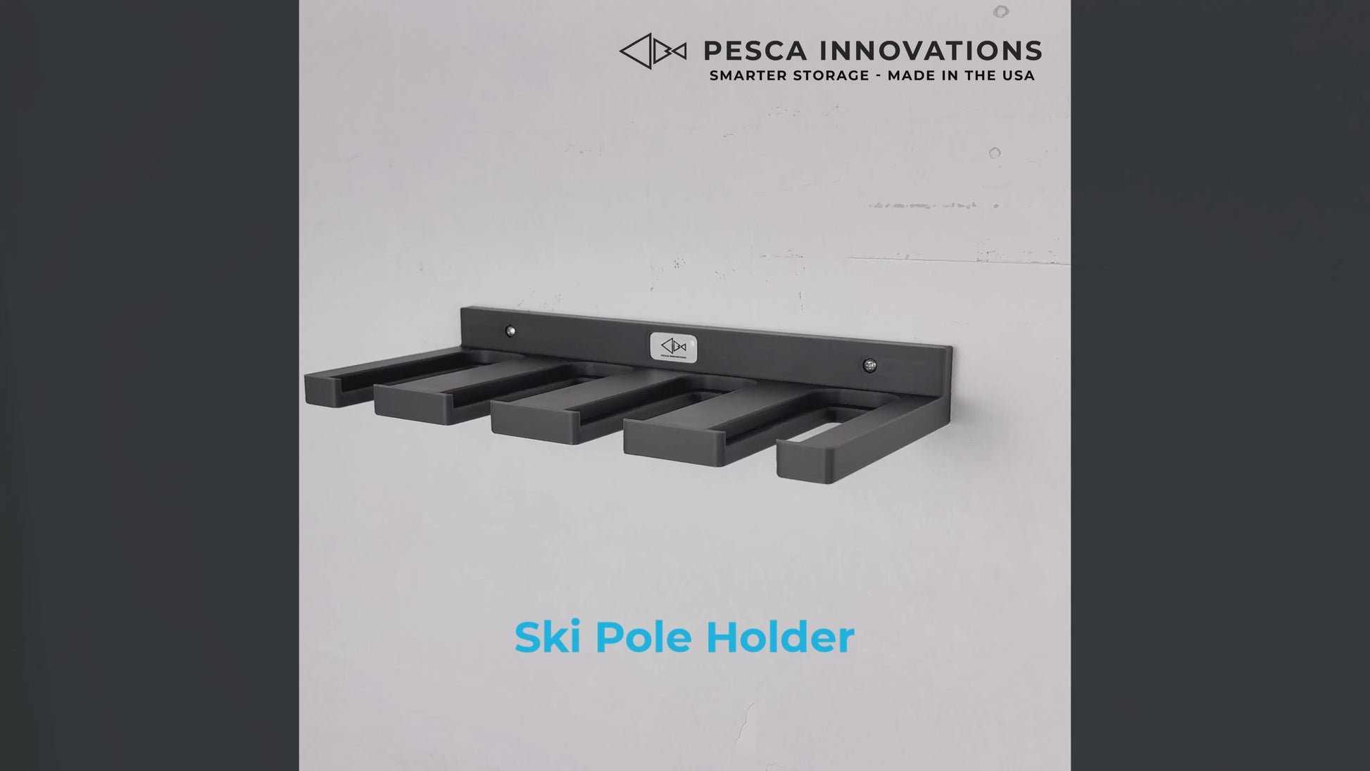 About the Ski Pole Holder by Pesca Innovations