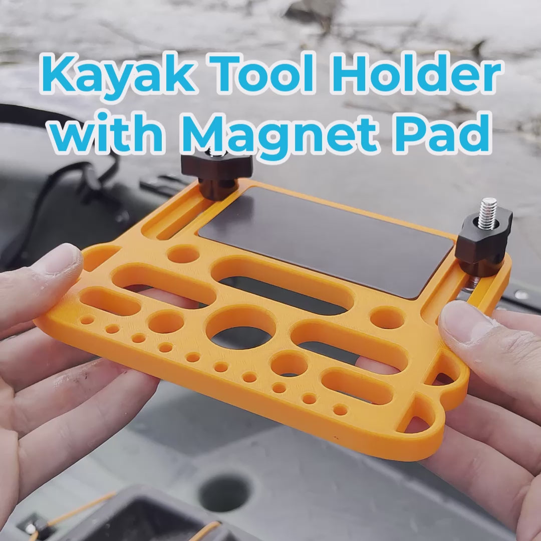About the kayak tool holder with magnet pad by Pesca Innovations