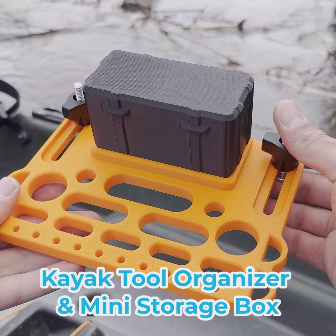 About the kayak mini tool and tackle box by Pesca Innovations