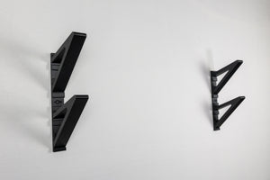 The Ski Holder Package is easy to set up and includes all the necessary hardware. 