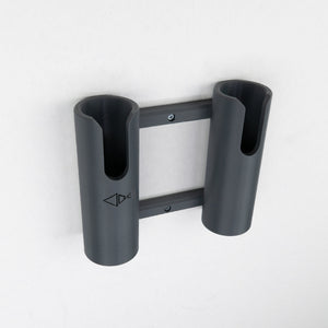 The Vertical Fishing Rod Holder: Double by Pesca Innovations keeps your fishing rods safe and ready for their next adventure. 