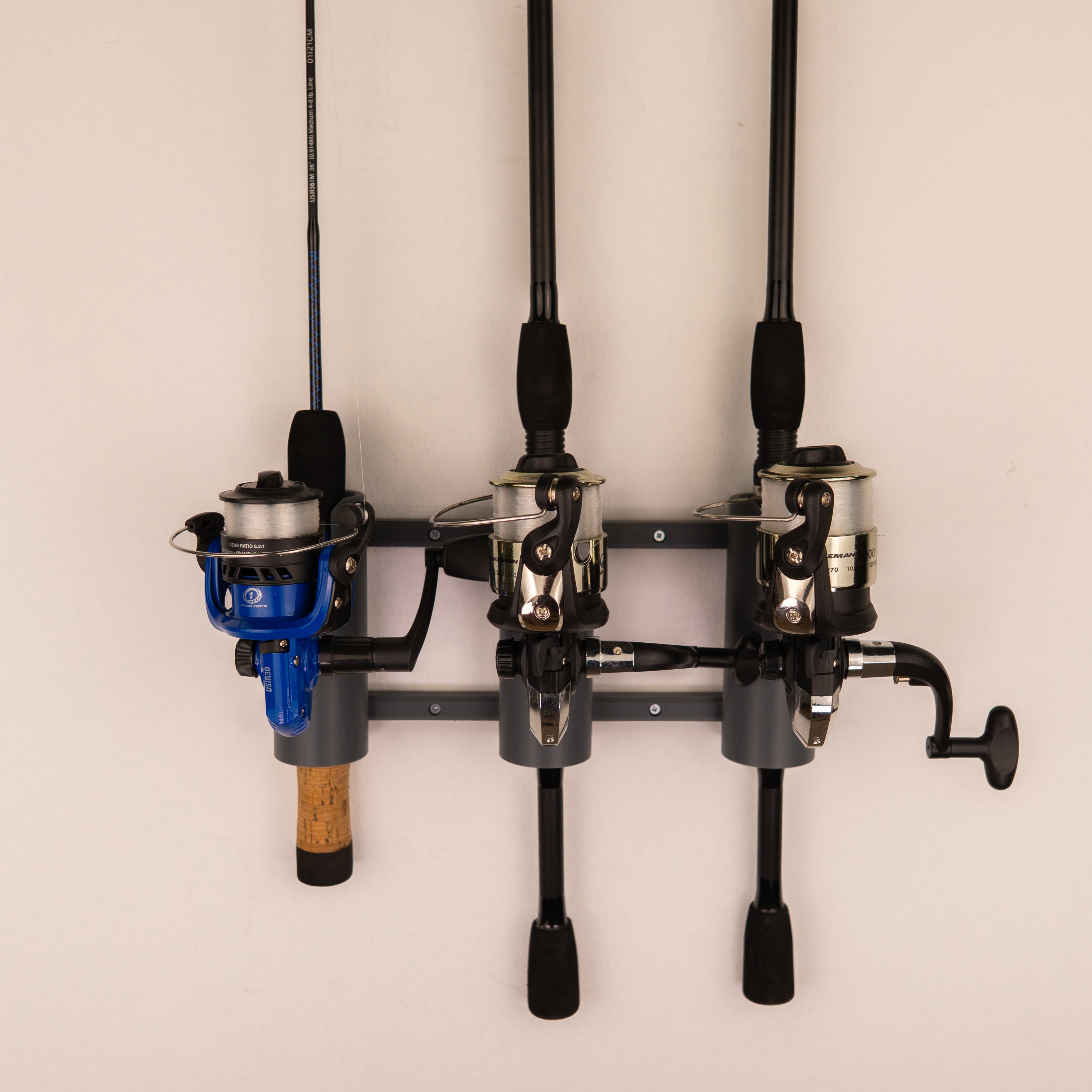 Triple Fishing Rod Holder - Durable Vertical Mount Rack – Pesca Innovations
